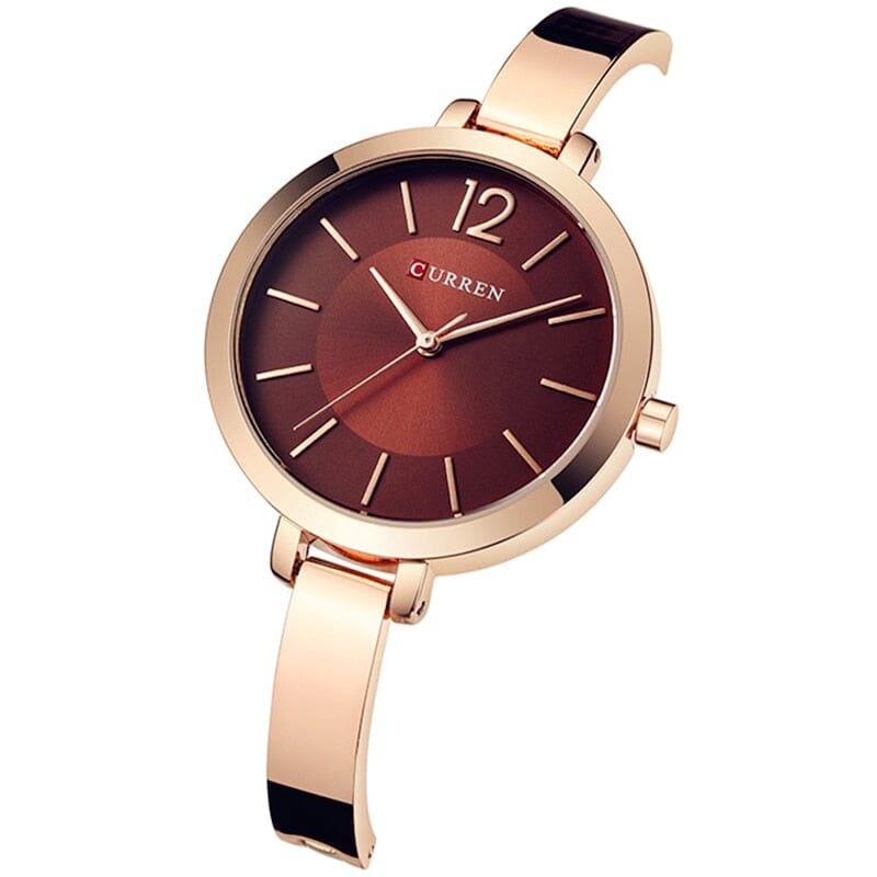Relógio Feminino Curren Elegancy + Frete Grátis N24 Sloma Shop 