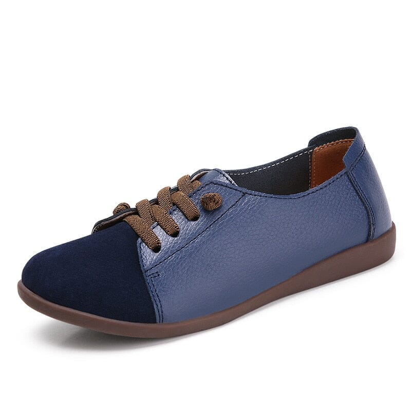 Sapato Ortopédico Leather + Frete Grátis (PROMOÇÃO) Sloma Shop Blue 35 